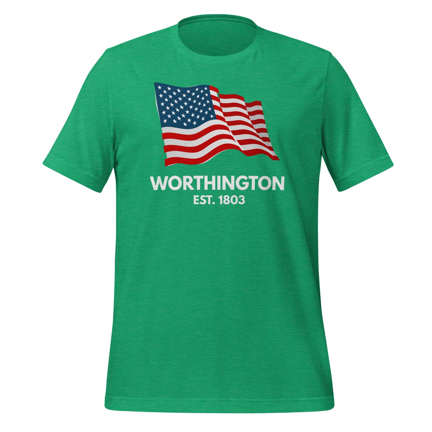 Worthington Ohio USA Short Sleeve Unisex T-shirt