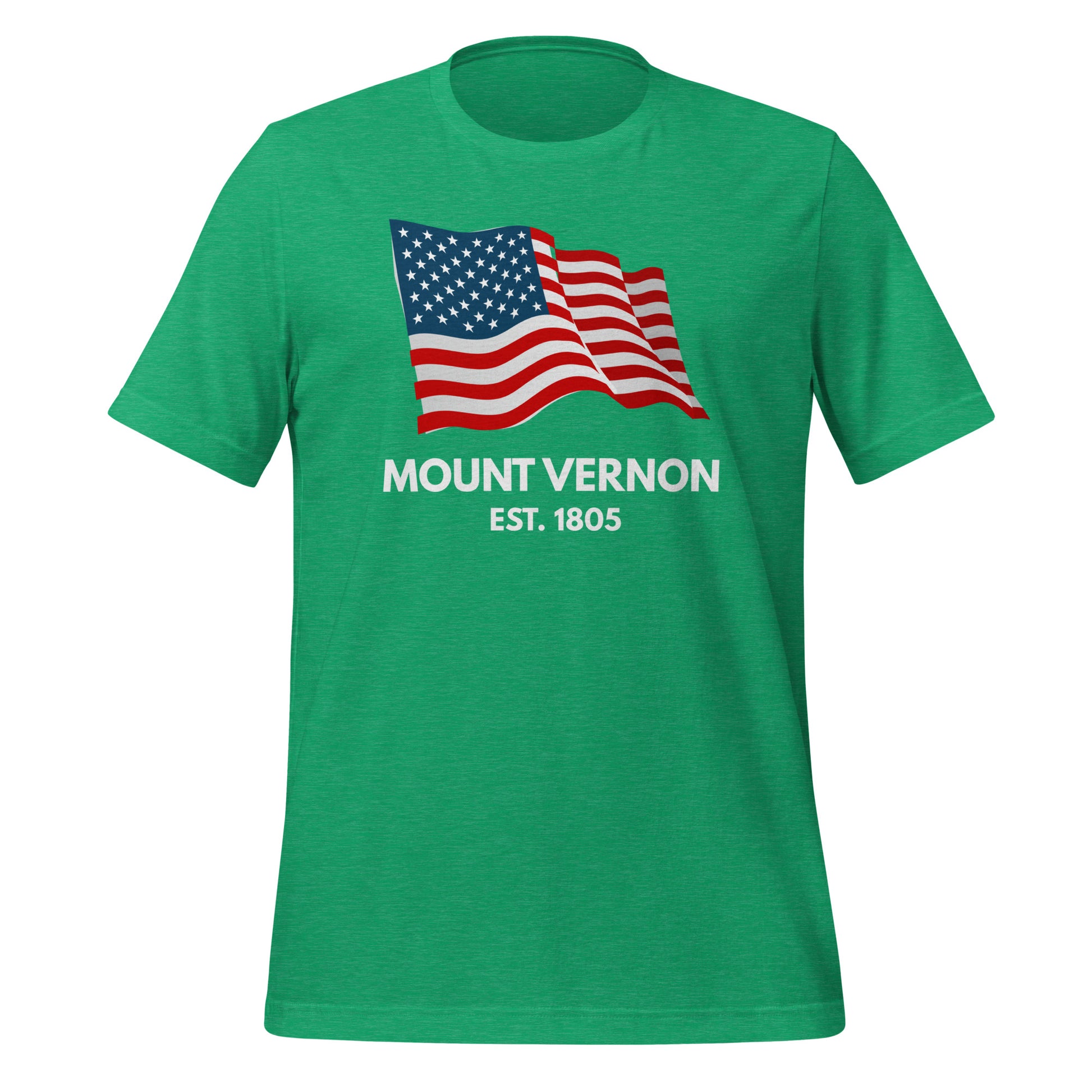 Mount Vernon Ohio USA Short Sleeve Unisex t-shirt