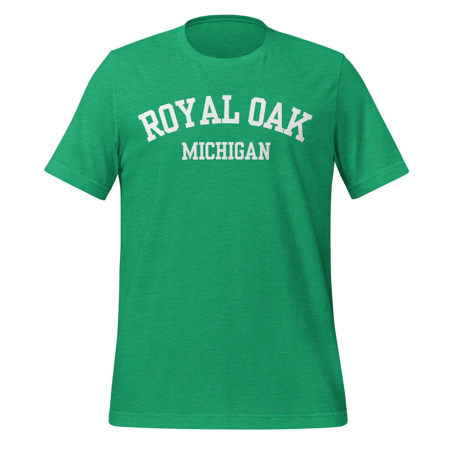 Royal Oak Michigan Block Short Sleeve Unisex t-shirt