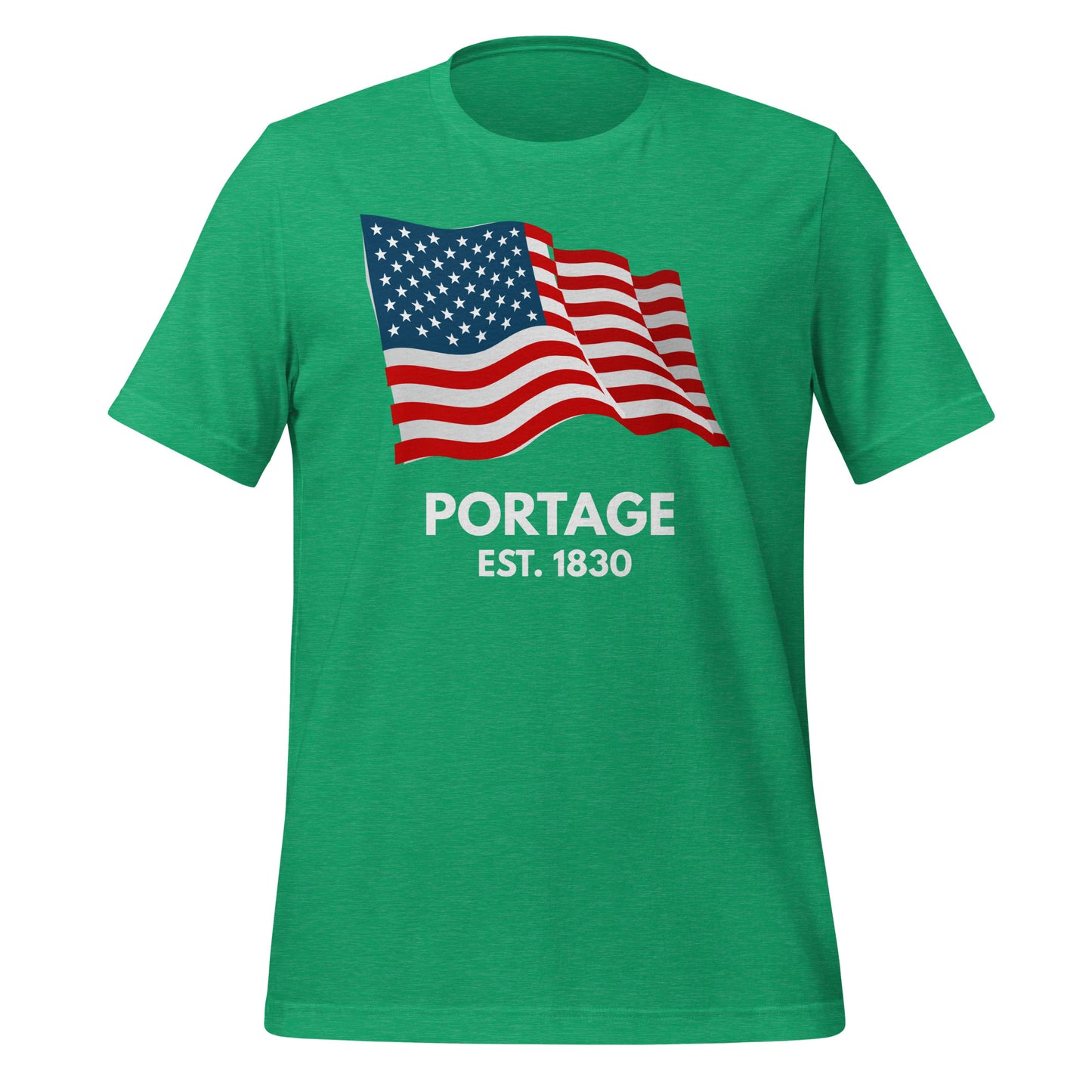 Portage Michigan USA Short Sleeve Unisex t-shirt