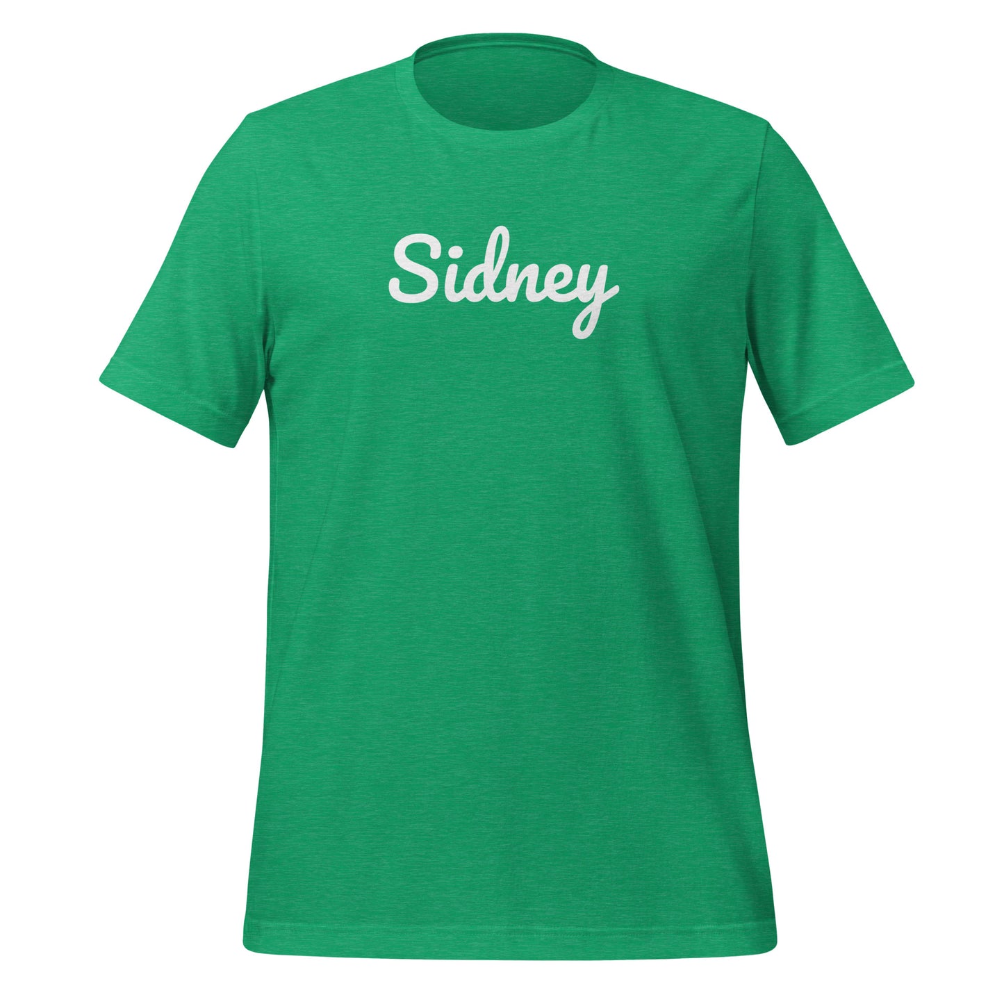 Sidney Ohio Solo Script Unisex t-shirt