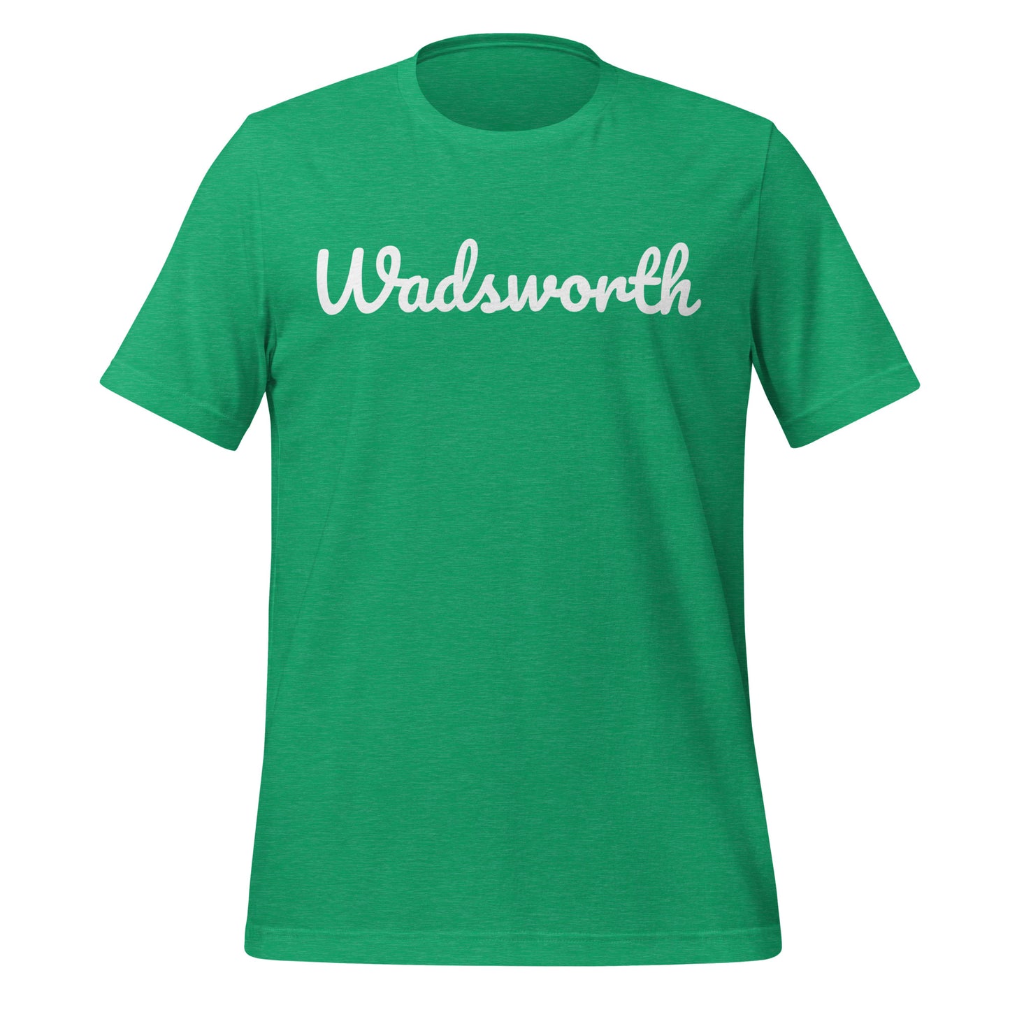 Wadsworth Ohio Solo Script Unisex t-shirt