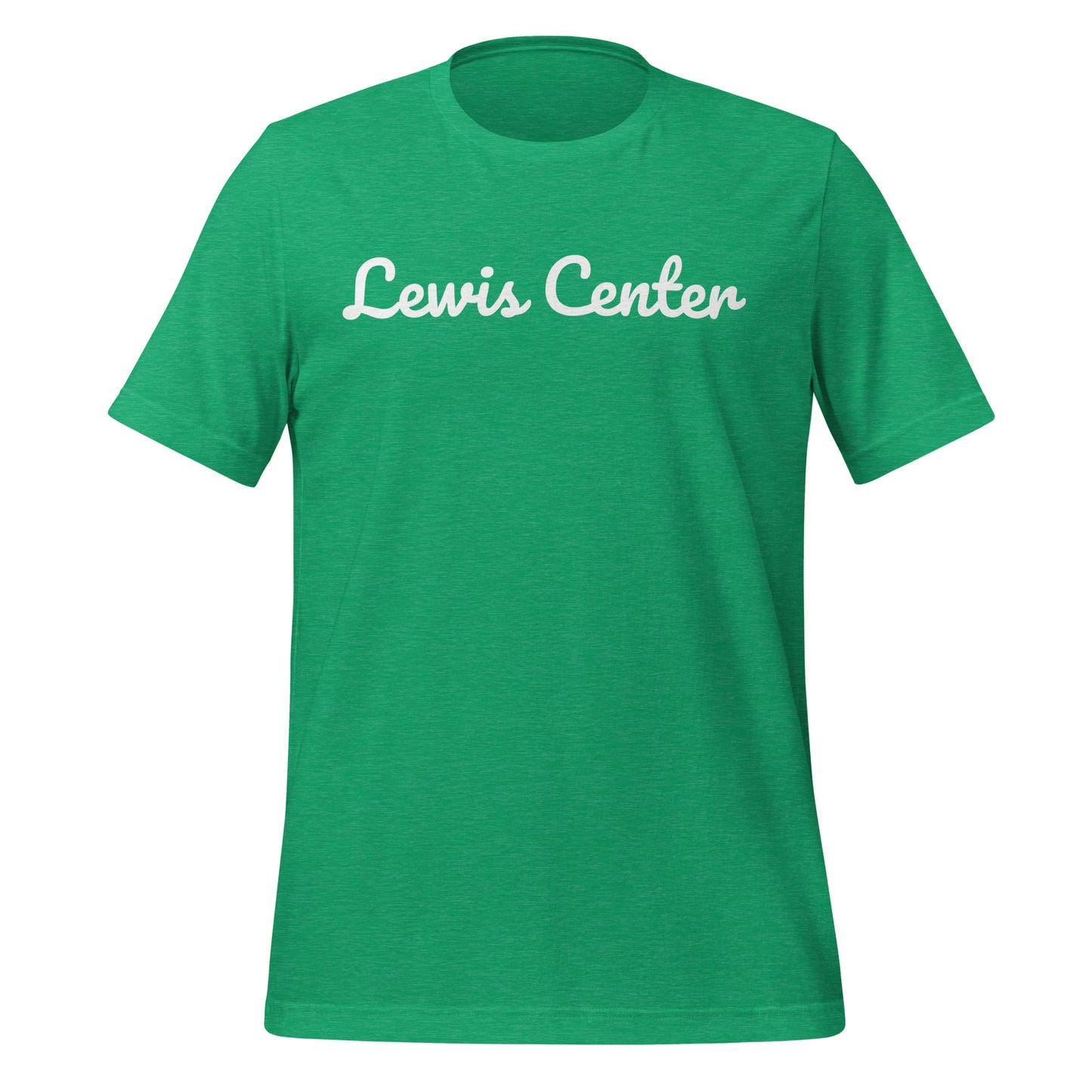 Lewis Center Ohio Solo Script Unisex t-shirt