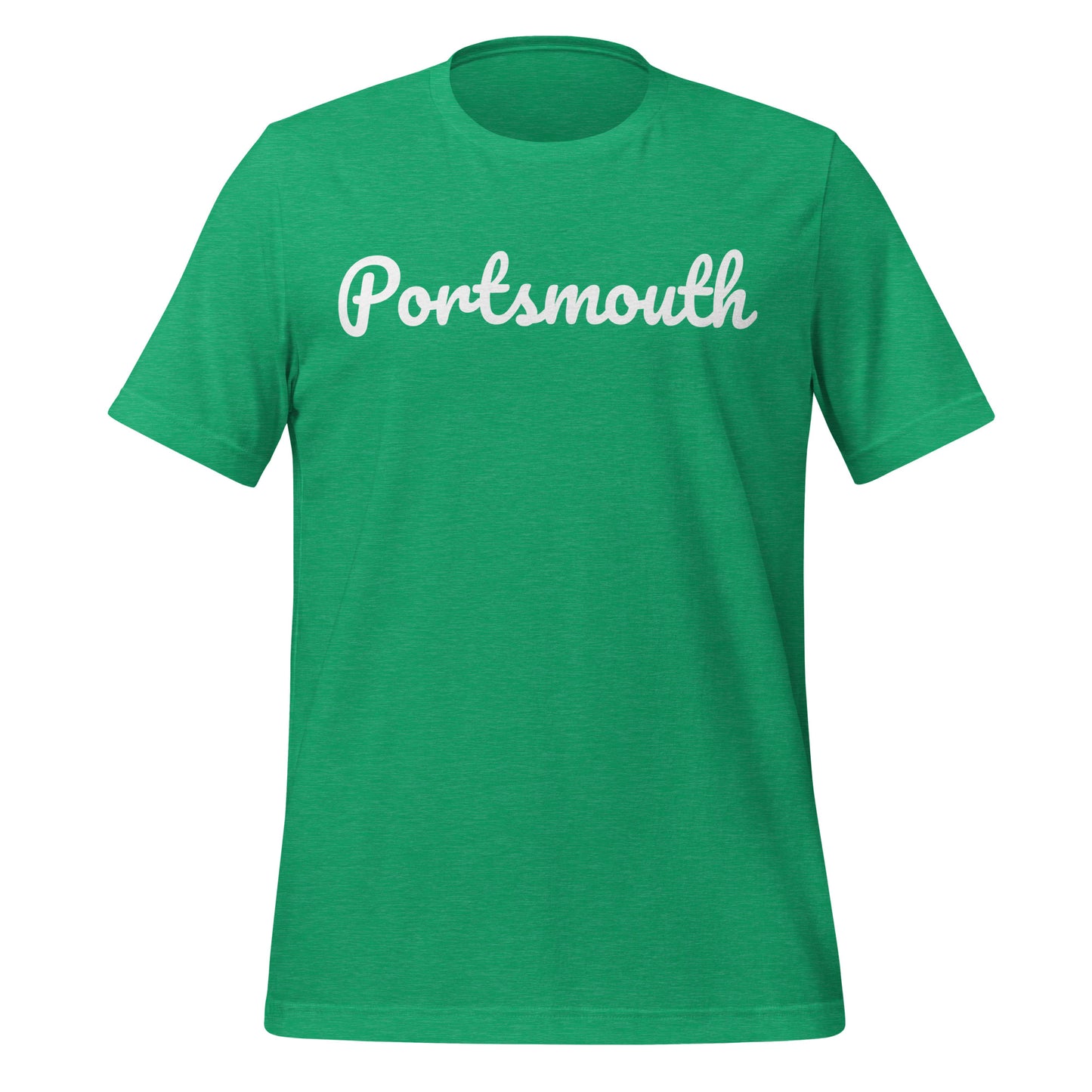 Portsmouth Ohio Solo Script Unisex t-shirt