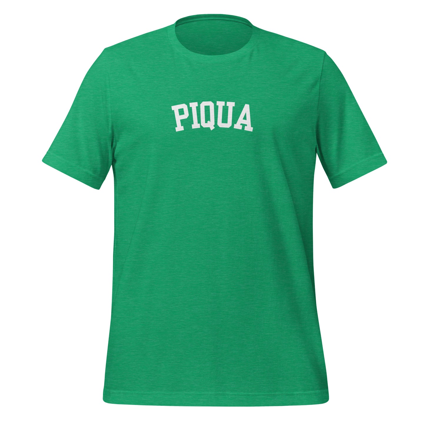 Piqua Ohio Block Solo Unisex t-shirt