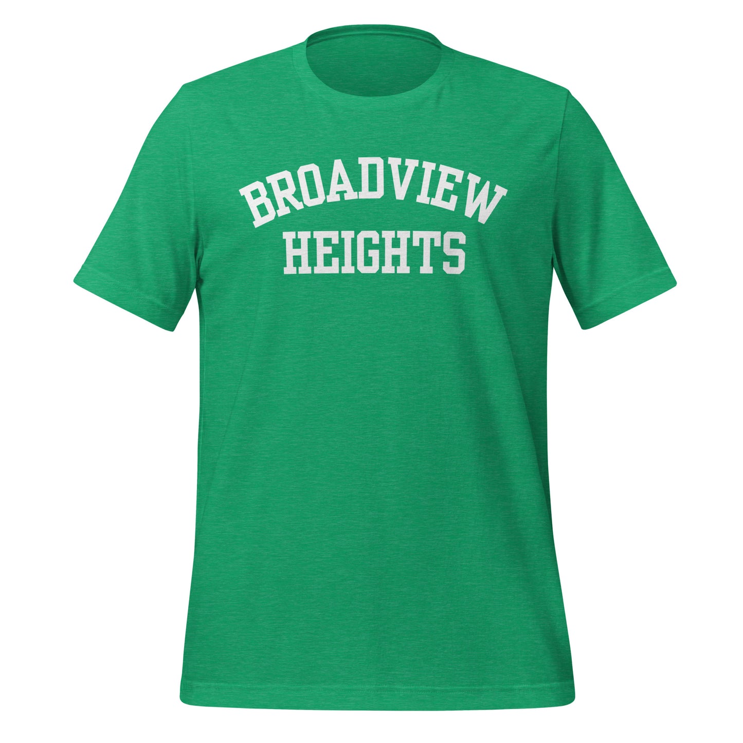 Broadview Heights Ohio Block Solo Unisex t-shirt