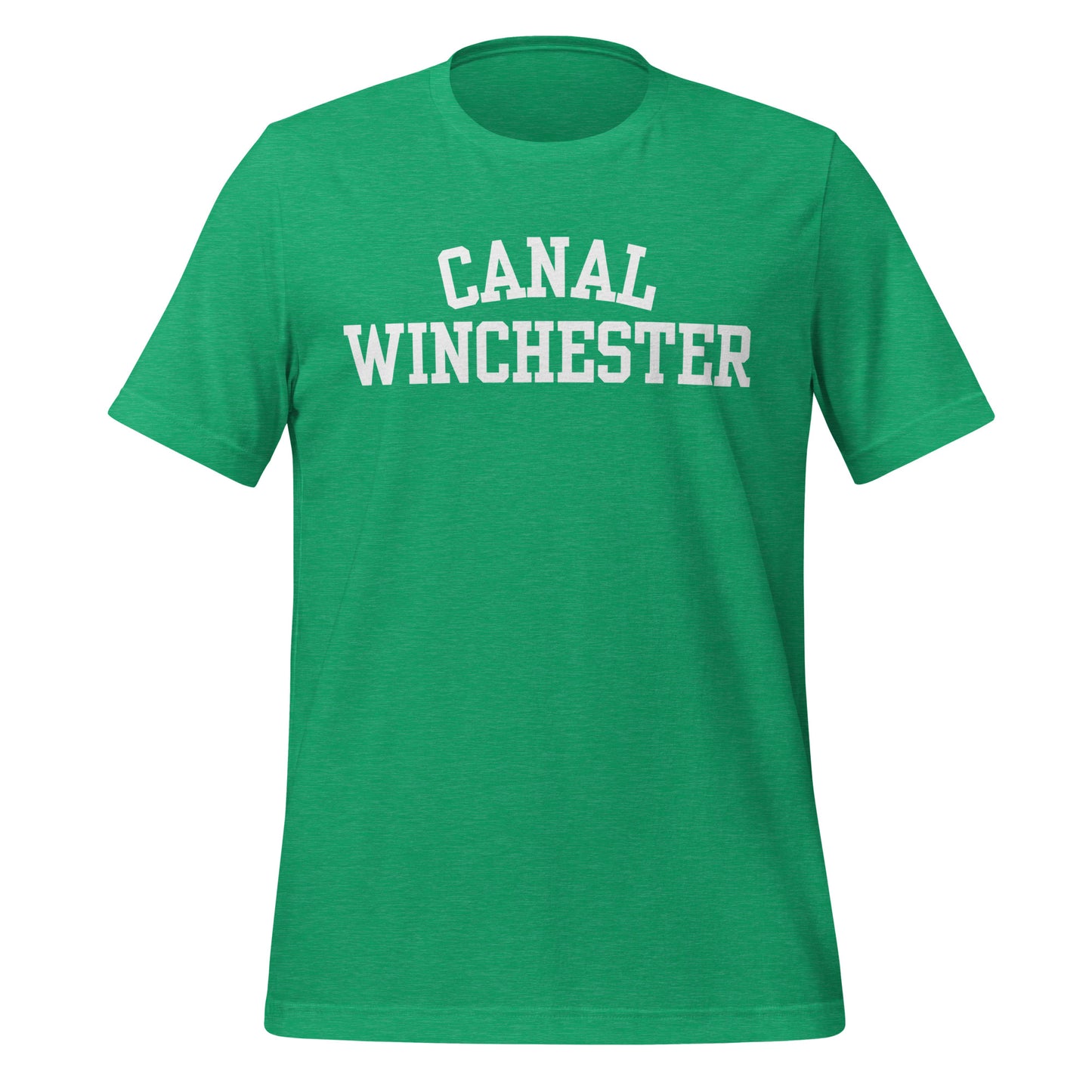 Canal Winchester Ohio Block Solo Unisex t-shirt