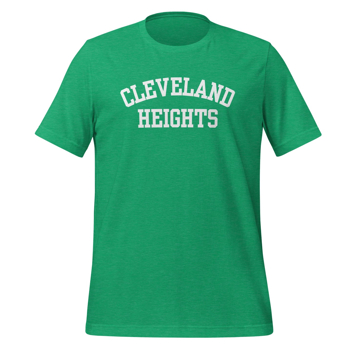 Cleveland Heights Ohio Block Solo Unisex t-shirt