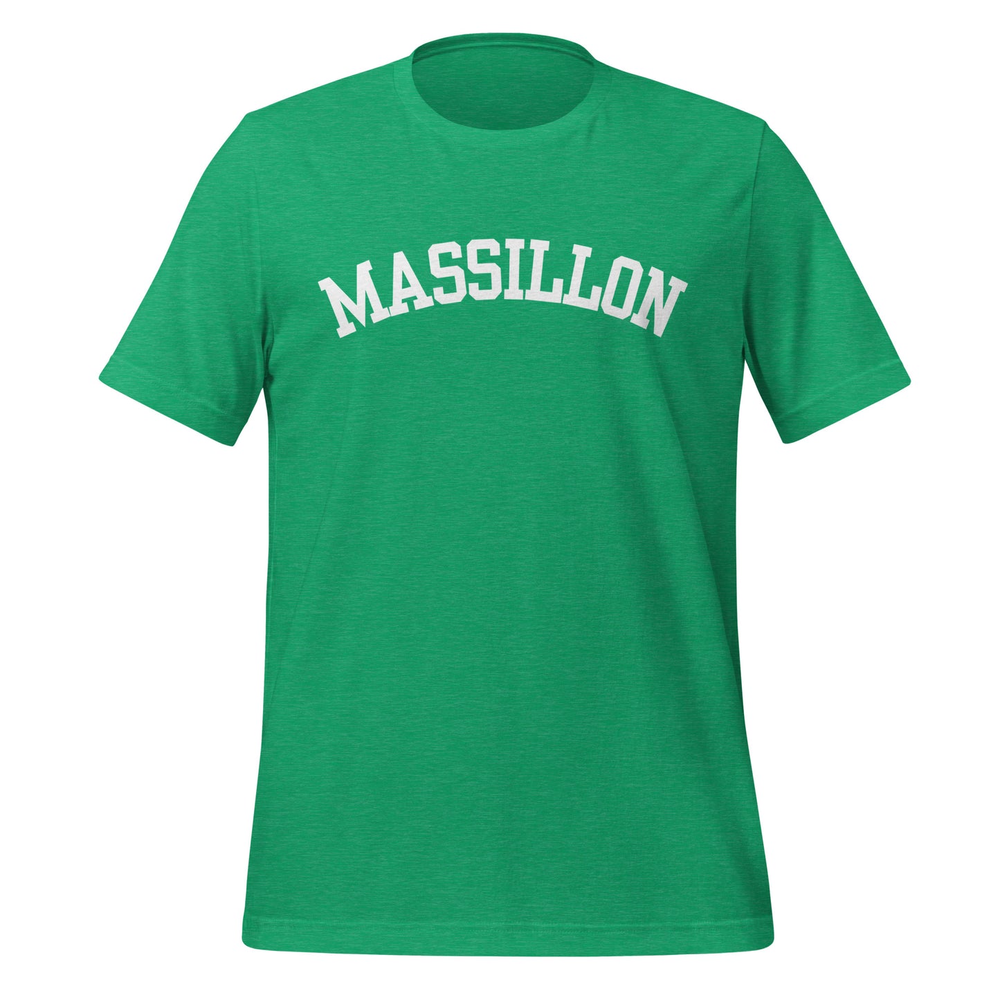 Massillon Ohio Block Solo Unisex t-shirt