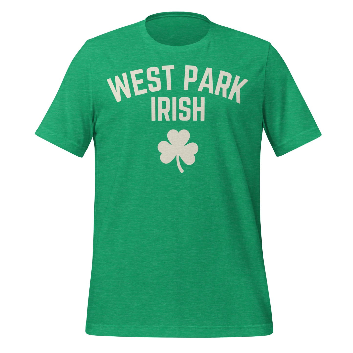 West Park, Ohio Irish, St. Patrick's Day Short Sleeve Unisex t-shirtUnisex t-shirt