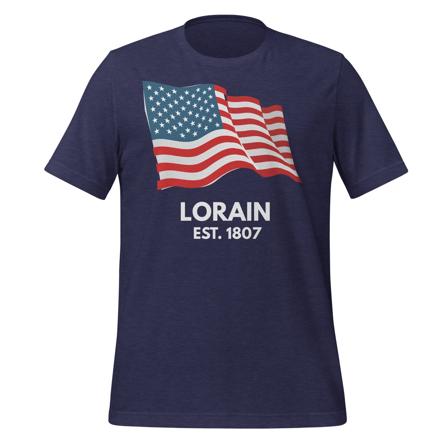 Lorain Ohio USA Short Sleeve Unisex t-shirt