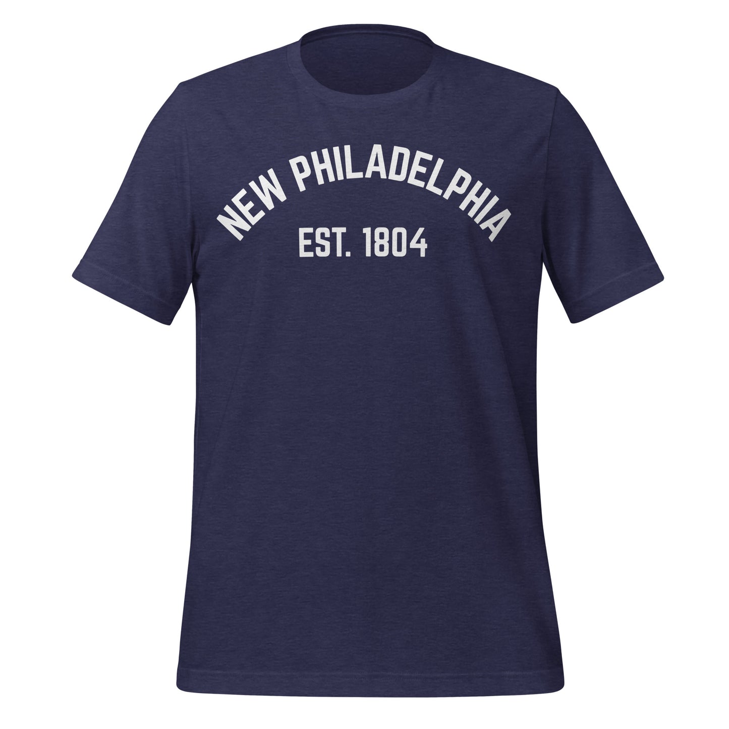 New Philadelphia Ohio EST Short Sleeve Unisex t-shirt
