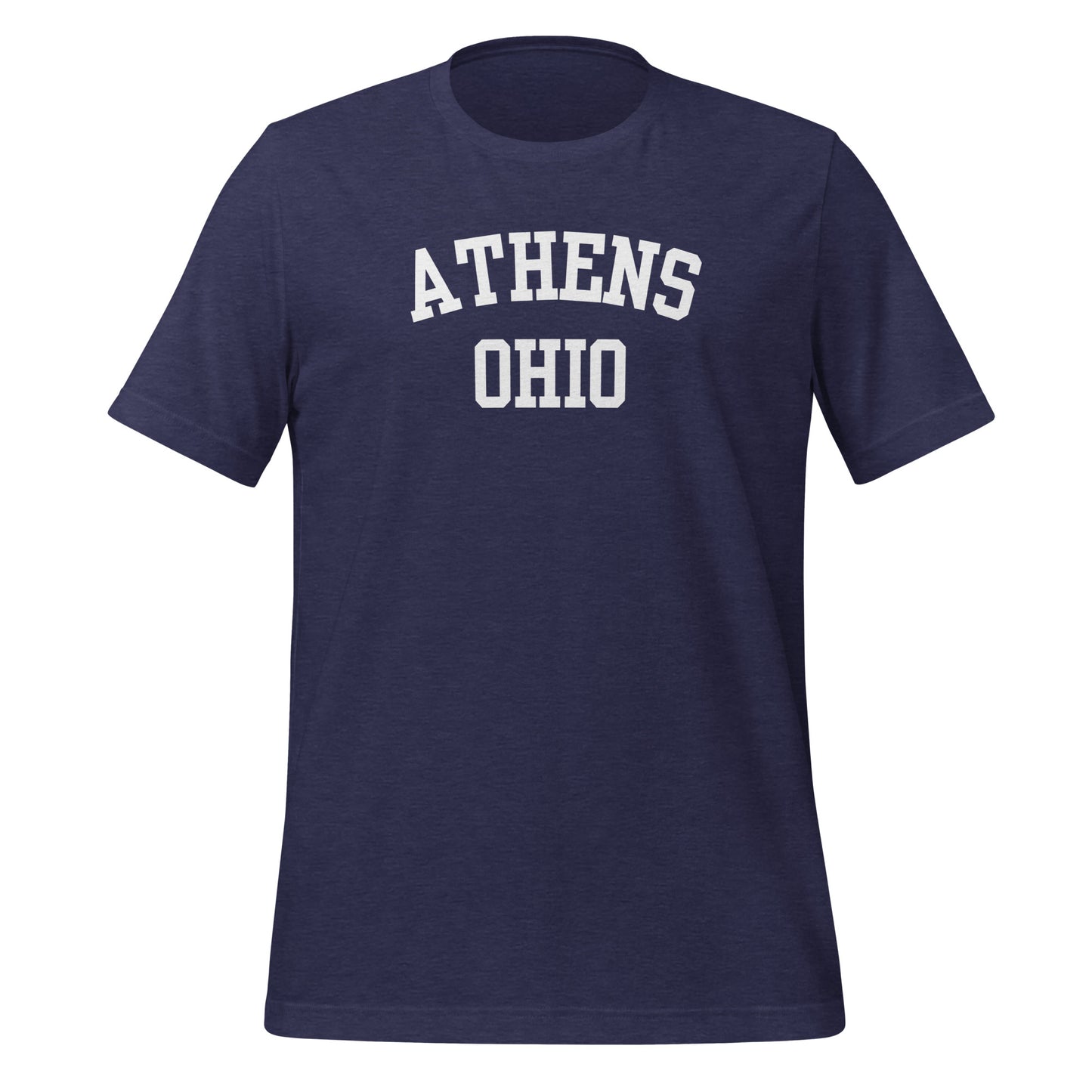 Athens Ohio Block Short Sleeve Unisex t-shirt