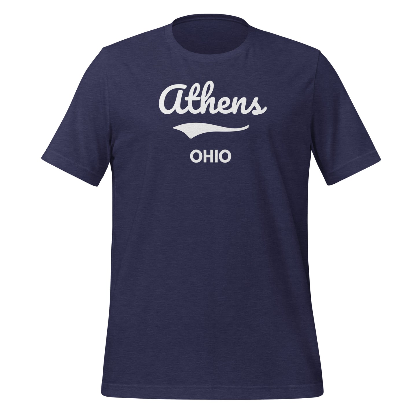 Athens Ohio Script Short Sleeve Unisex t-shirt