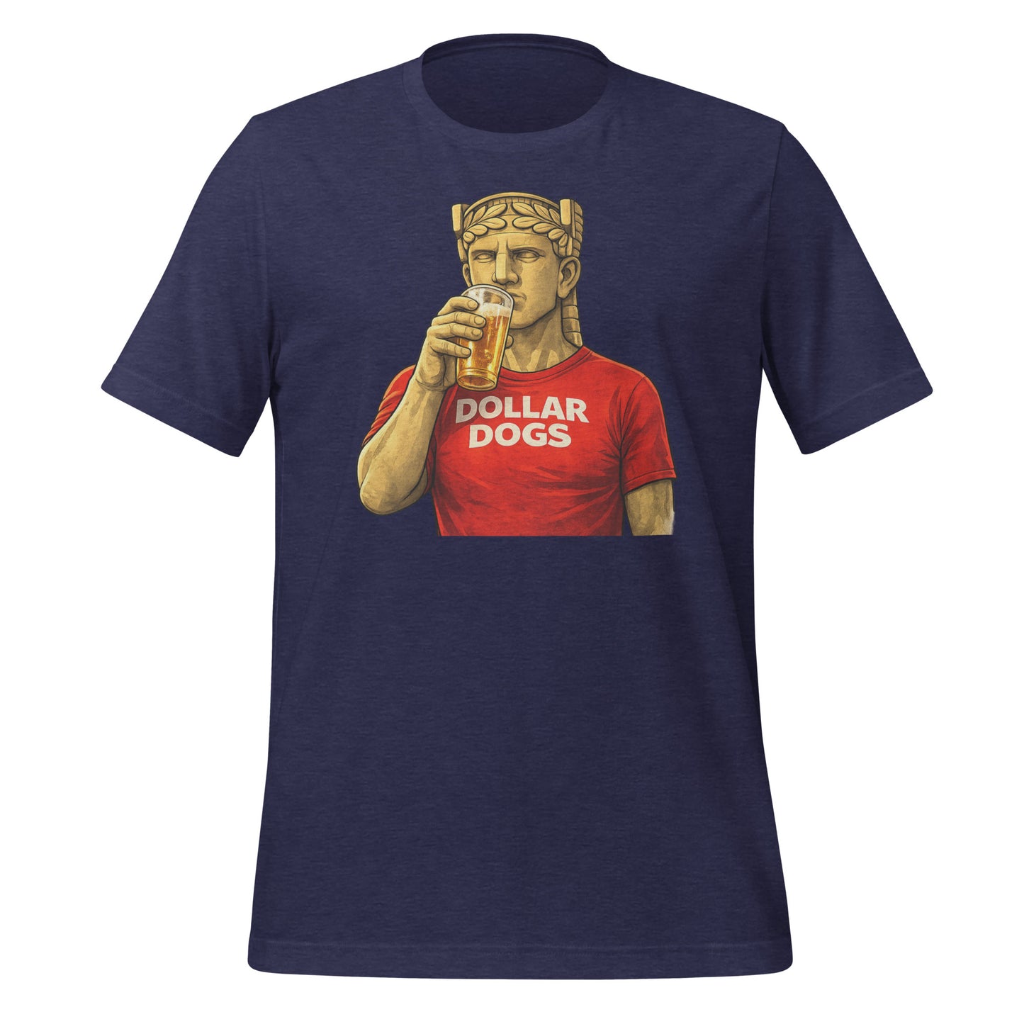 Guardians of Traffic Statue - Enjoying a Beer - Cleveland Baseball Unisex T-Shirt