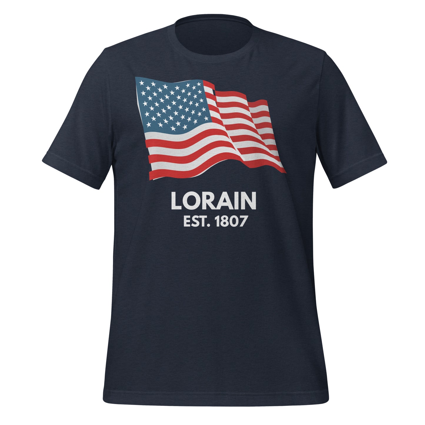 Lorain Ohio USA Short Sleeve Unisex t-shirt