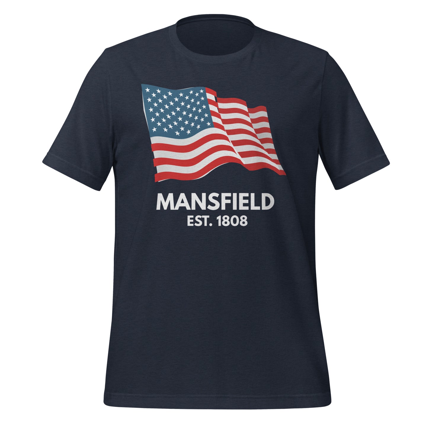 Mansfield Ohio USA Short Sleeve Unisex t-shirt