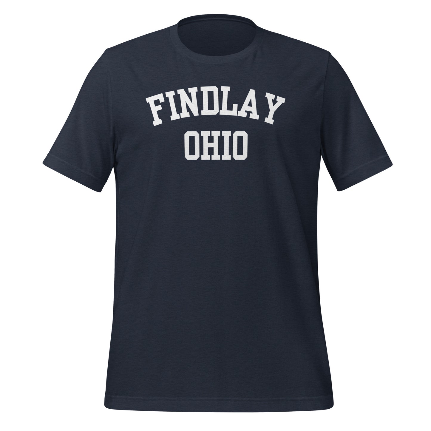Findlay Ohio Block Short Sleeve Unisex t-shirt
