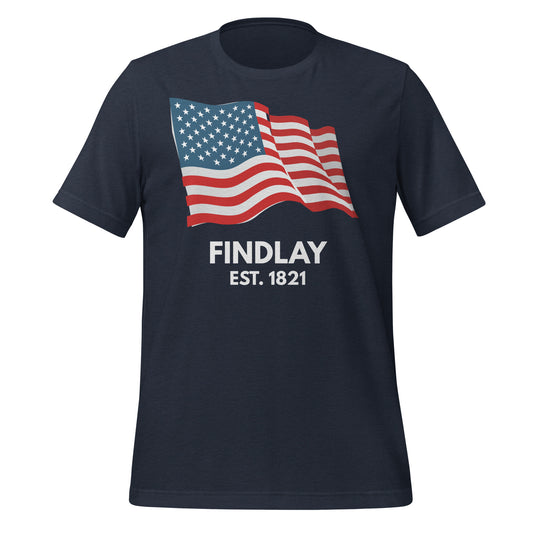 Findlay Ohio USA Short Sleeve Unisex t-shirt