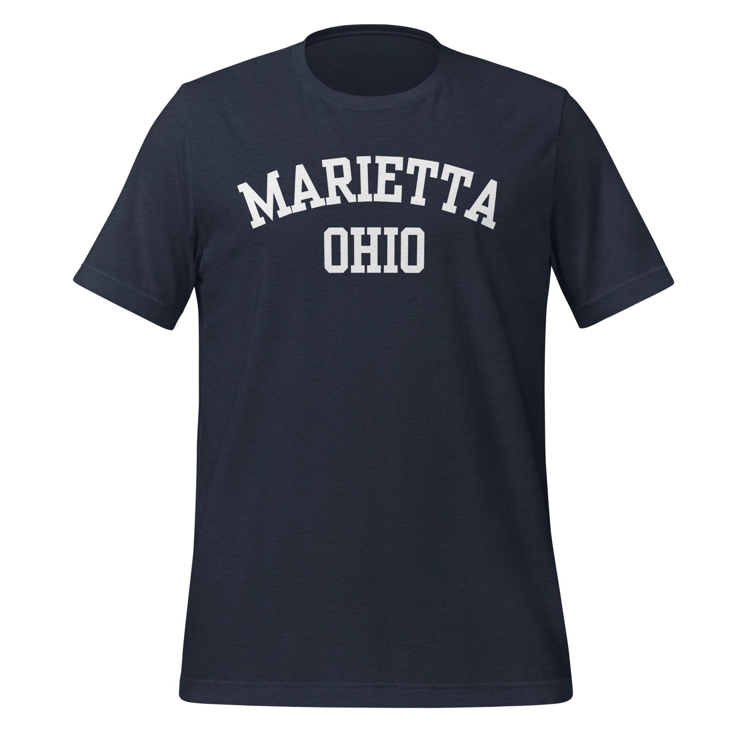 Marietta Ohio Block Unisex T-Shirt