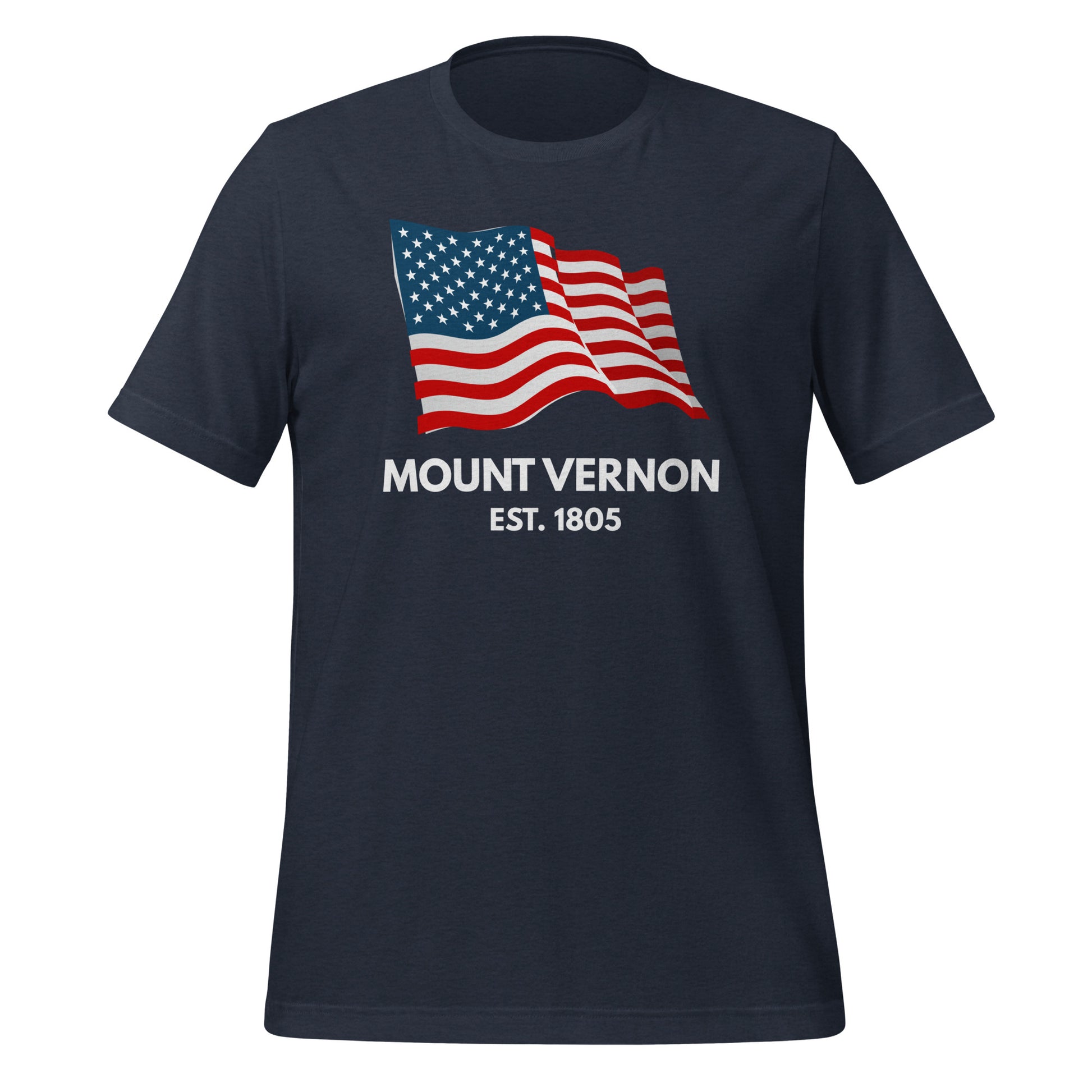 Mount Vernon Ohio USA Short Sleeve Unisex t-shirt