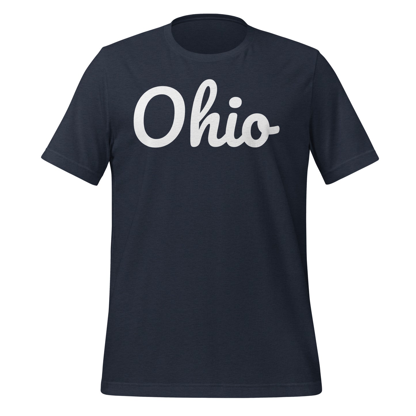 Ohio Script Short Sleeve Unisex t-shirt