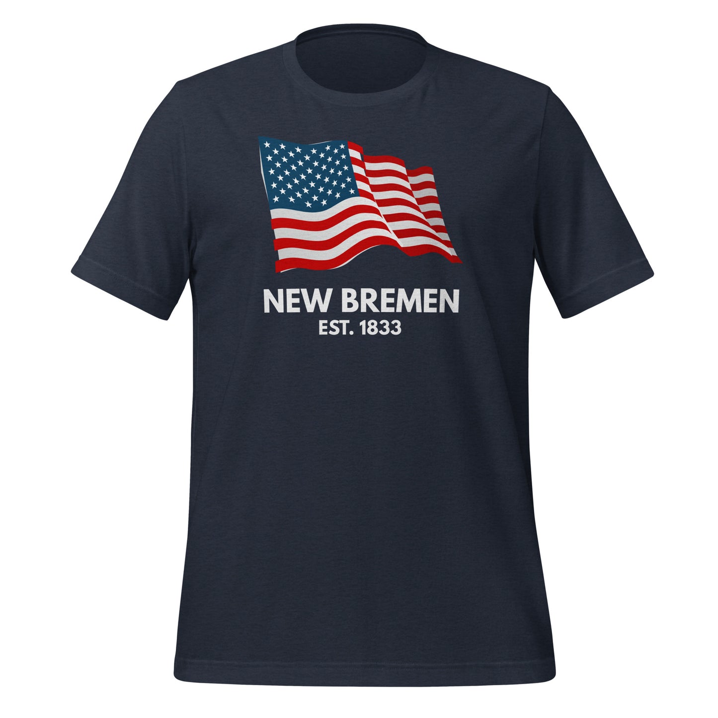 New Bremen Ohio Fourth of July Unisex T-shirt