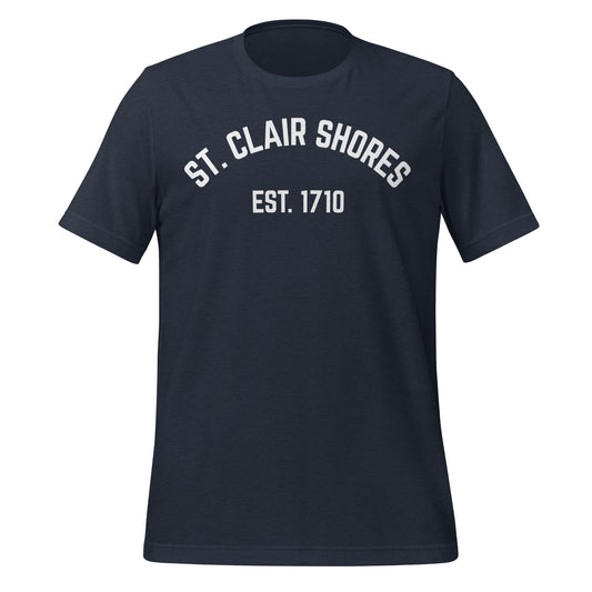 St. Clair Shores Michigan EST Short Sleeve Unisex t-shirt