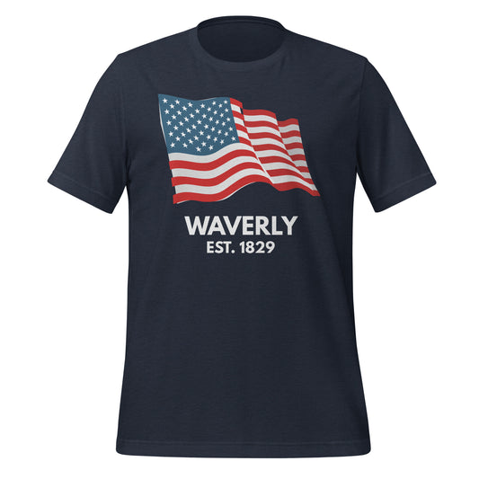 Waverly Ohio Fourth of July Short Sleeve Unisex t-shirt