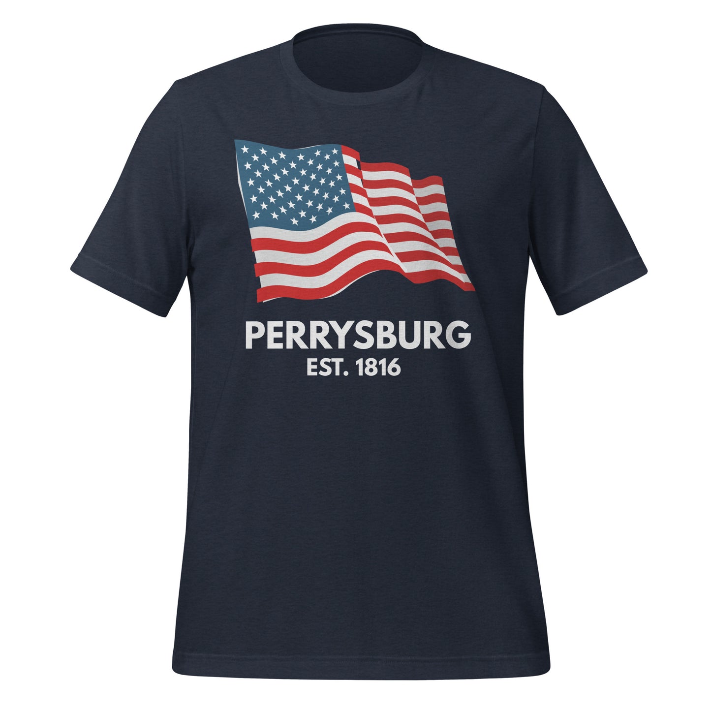 Perrysburg Ohio Fourth of July Short Sleeve Unisex t-shirt