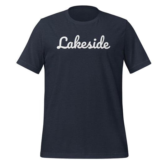 Lakeside Ohio Solo Script Unisex T-shirt