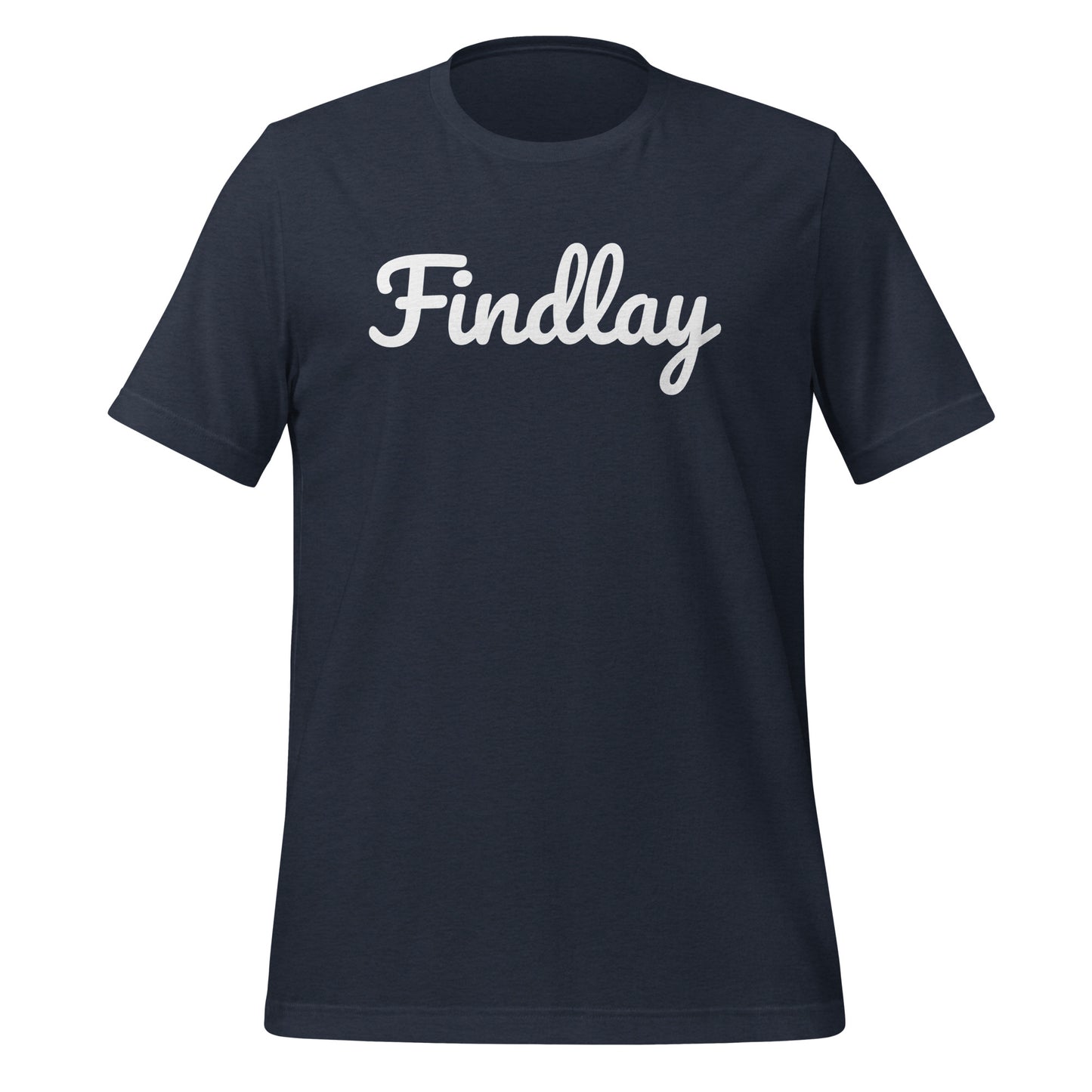 Findlay Ohio Solo Script Unisex t-shirt