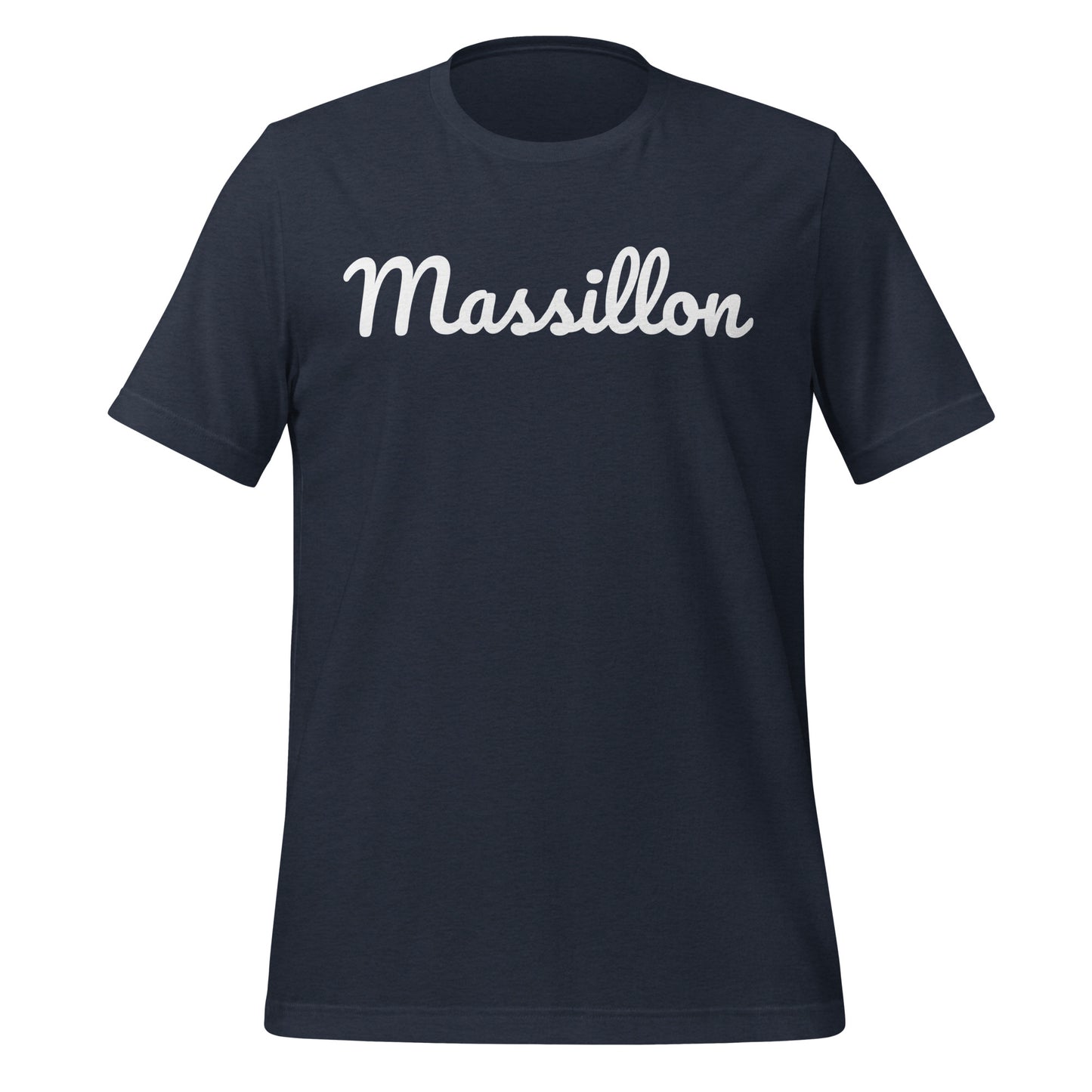 Massillon Ohio Solo Script Unisex t-shirt