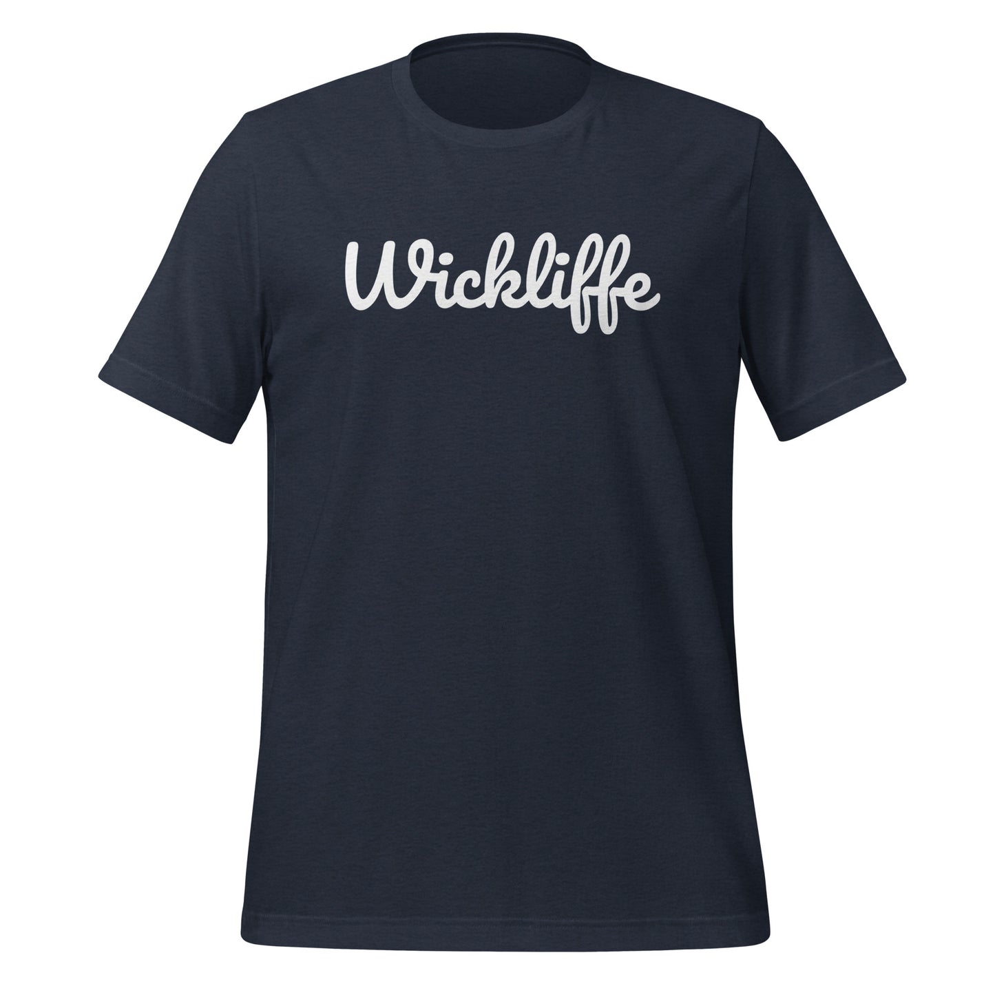 Wickliffe Ohio Solo Script Unisex t-shirt