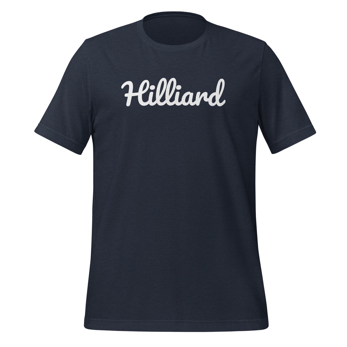 Hilliard Ohio Solo Script Unisex t-shirt
