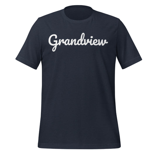 Grandview Ohio Solo Script Short Sleeve Unisex t-shirt