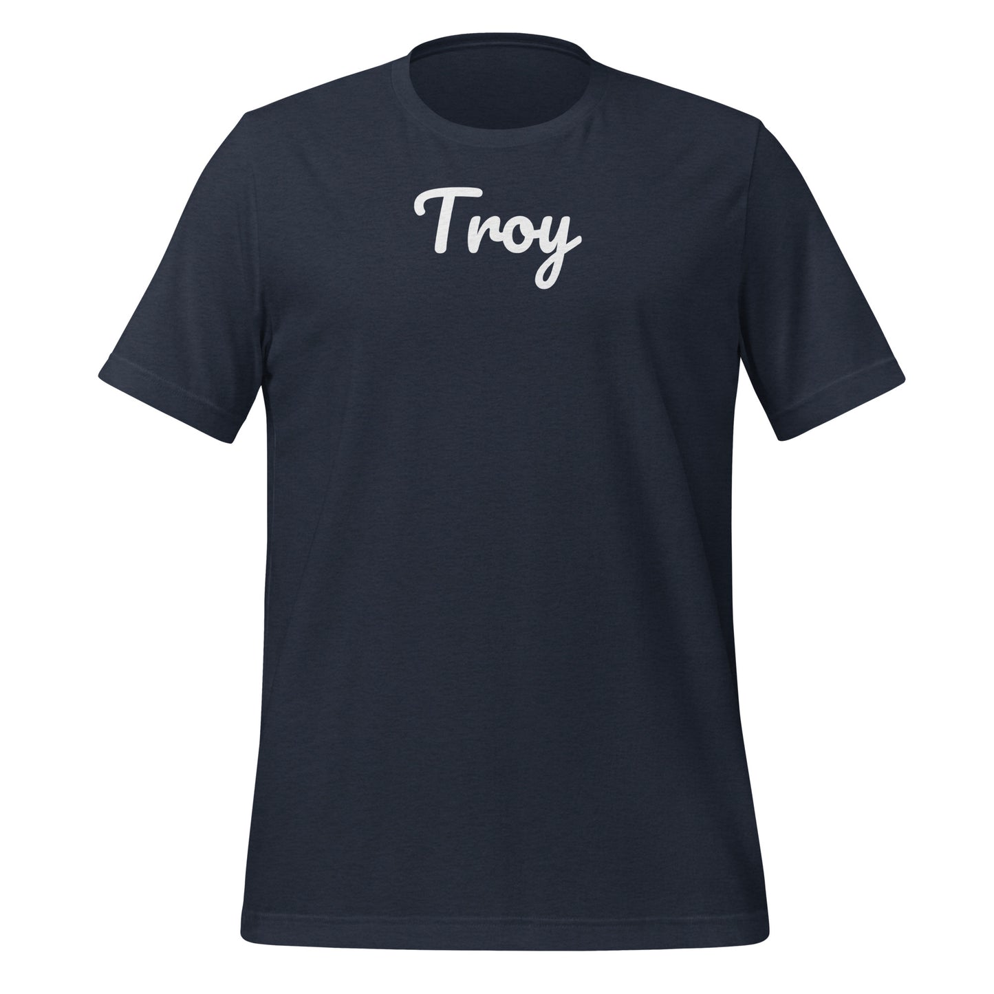 Troy, Michigan Solo Script Unisex T-Shirt