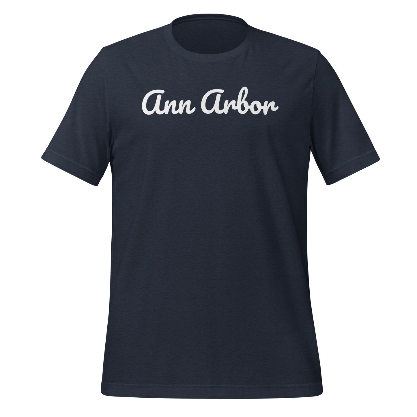 Ann Arbor, Michigan Solo Script Unisex T-Shirt