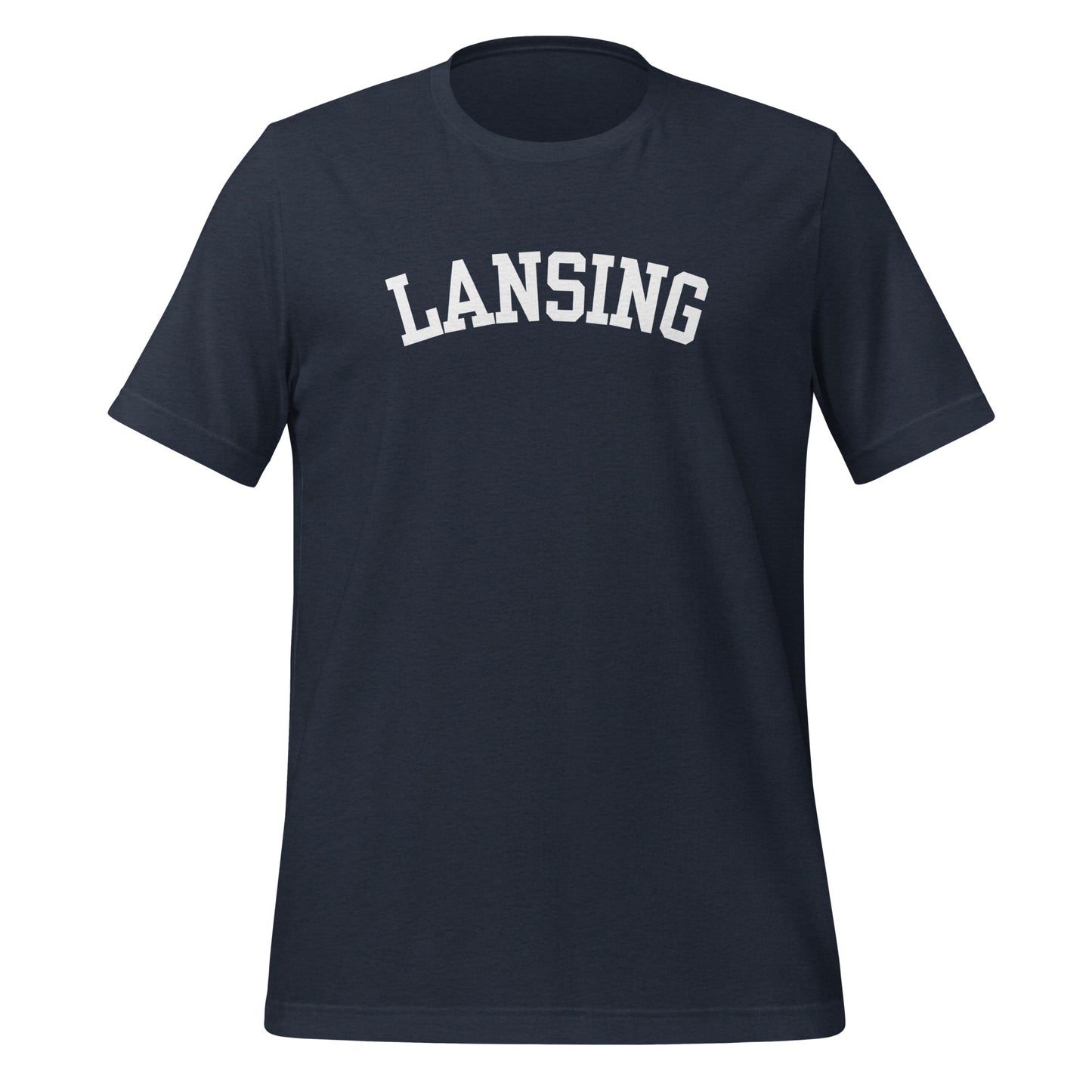 Lansing, Michigan - Block Solo Unisex T-Shirt