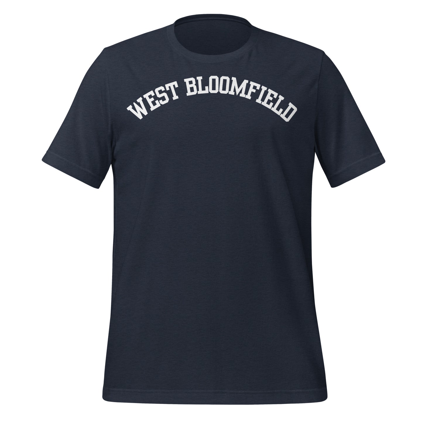West Bloomfield, Michigan Short Sleeve Solo Block Unisex t-shirt