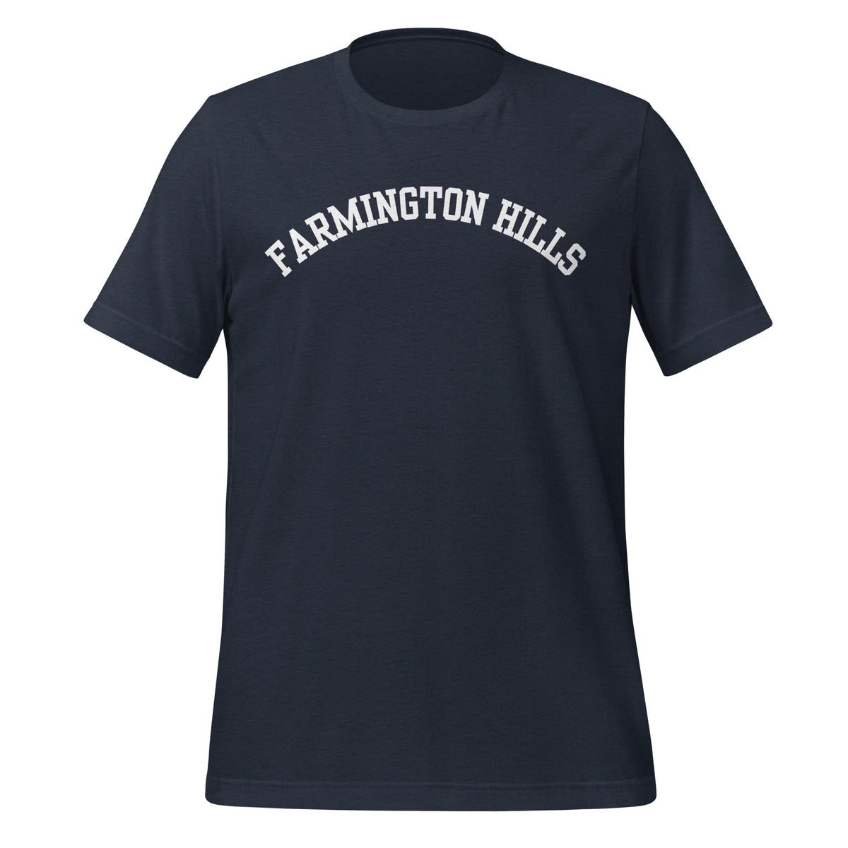 Farmington Hills Michigan Block Solo Unisex T-Shirt
