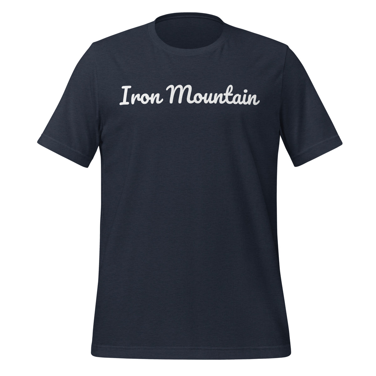 Iron Mountain, Michigan Unisex T-shirt - Solo Script