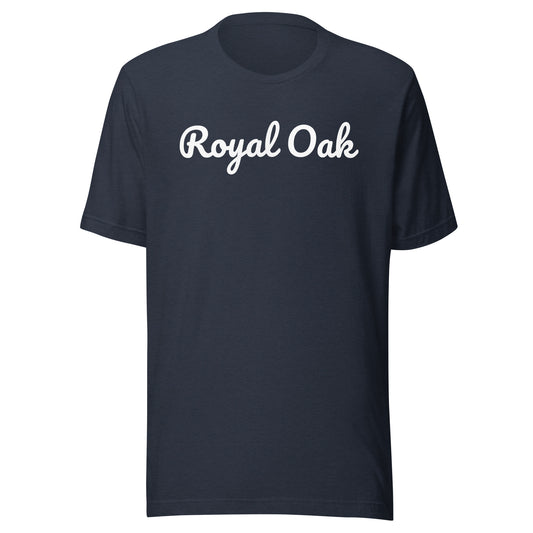 Royal Oak, Michigan Unisex T-shirt - Solo Script