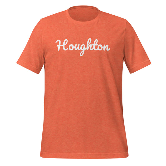 Houghton, Michigan Unisex t-shirt - Solo Script