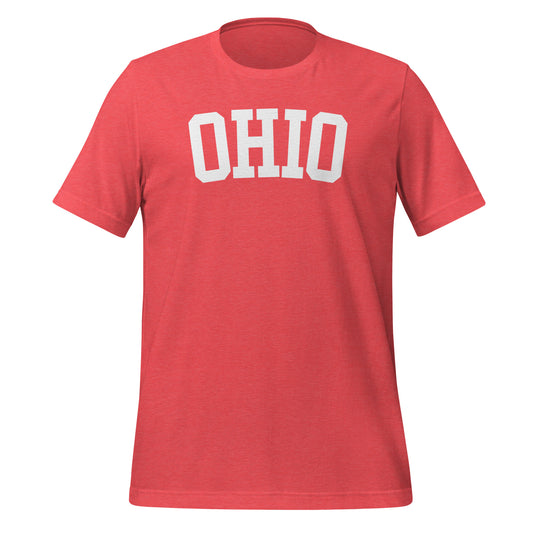 State of Ohio Block Short Sleeve Unisex T-Shirt