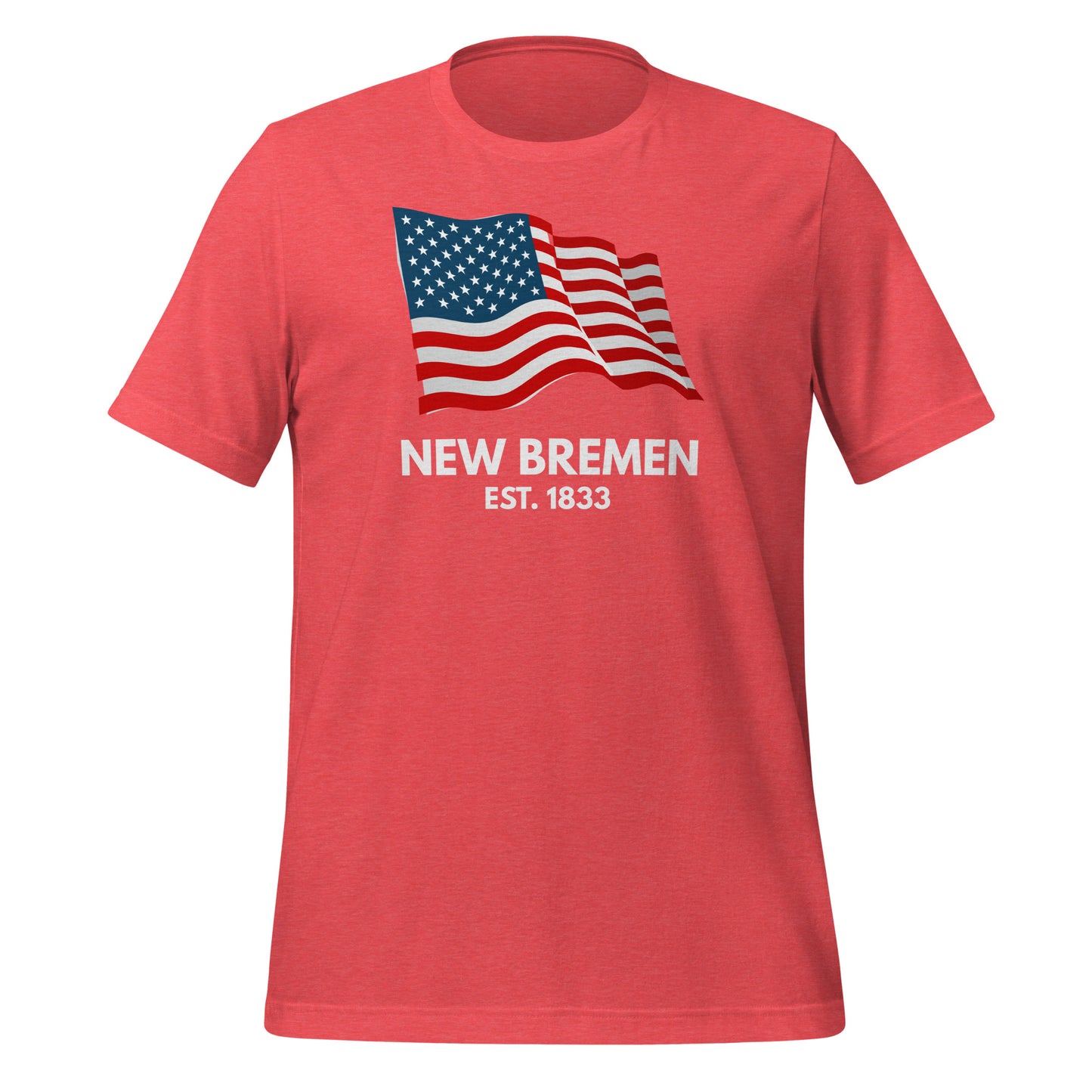 New Bremen Ohio Fourth of July Unisex T-shirt