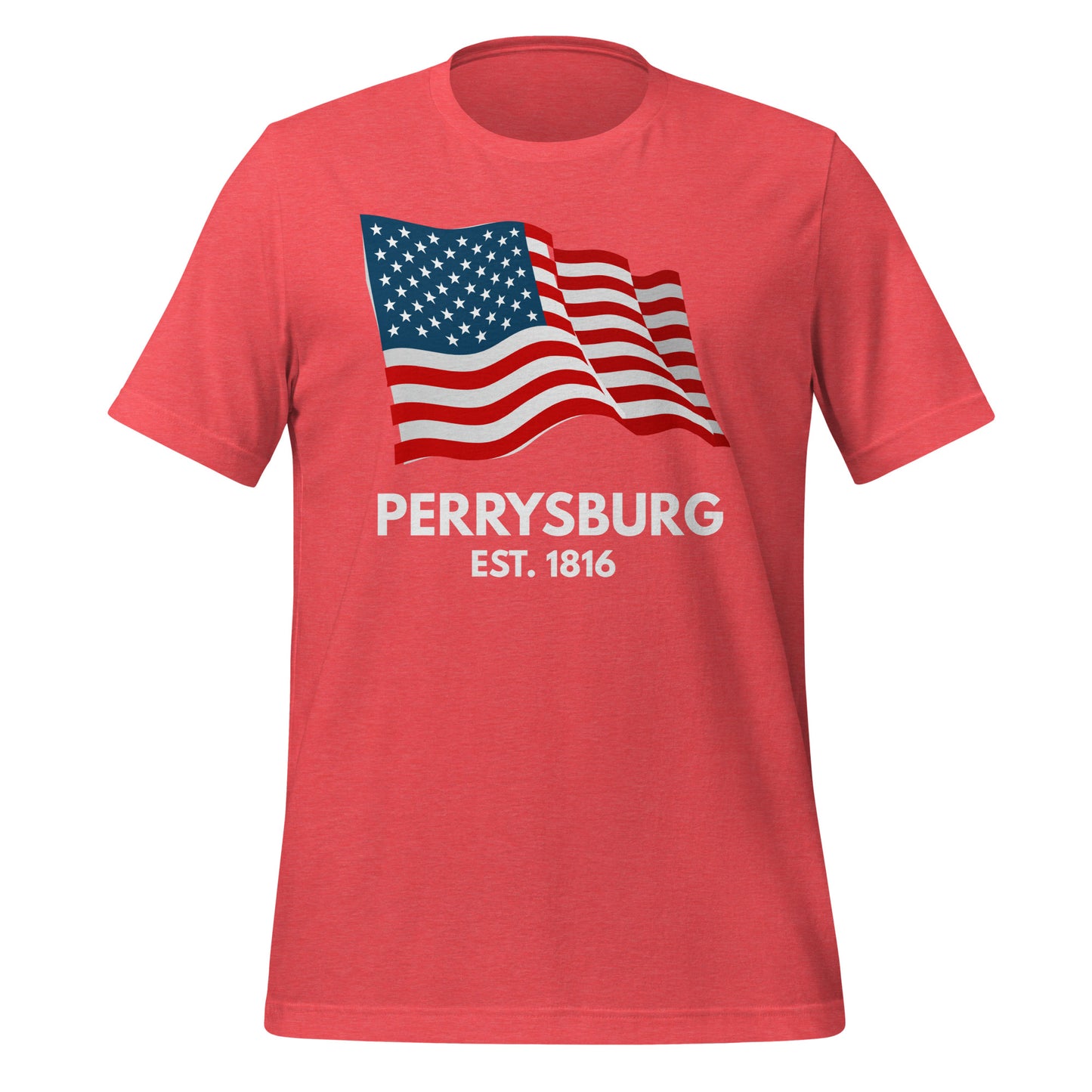 Perrysburg Ohio Fourth of July Short Sleeve Unisex t-shirt
