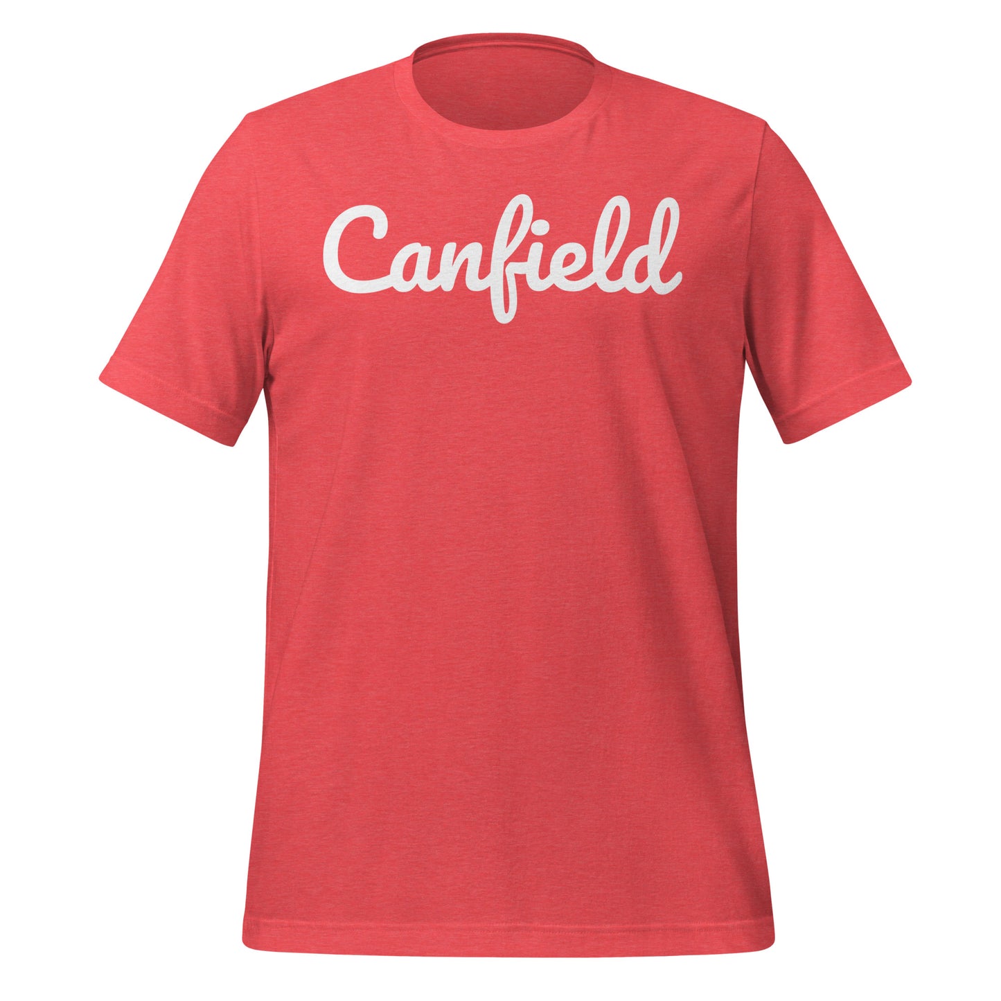Canfield Ohio Solo Script Unisex t-shirt