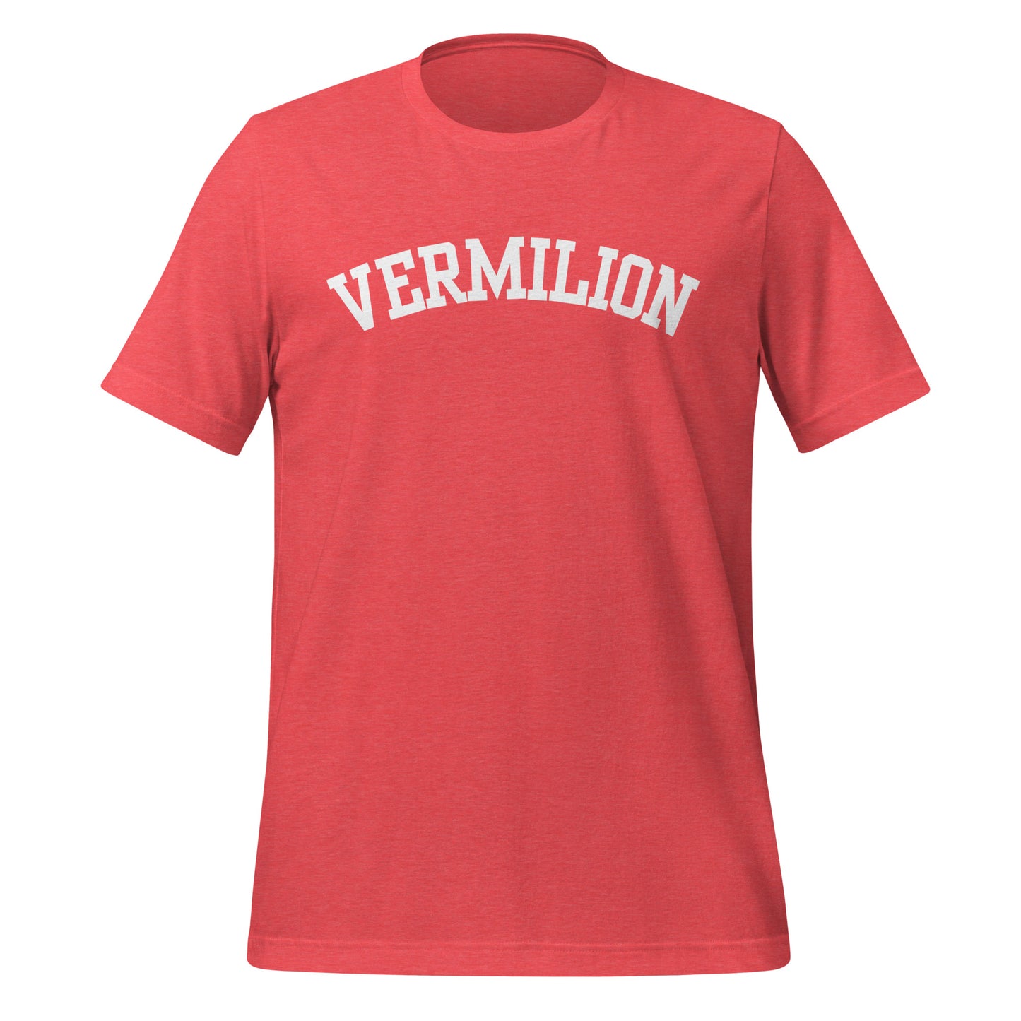 Vermilion Ohio Block Solo Unisex t-shirt