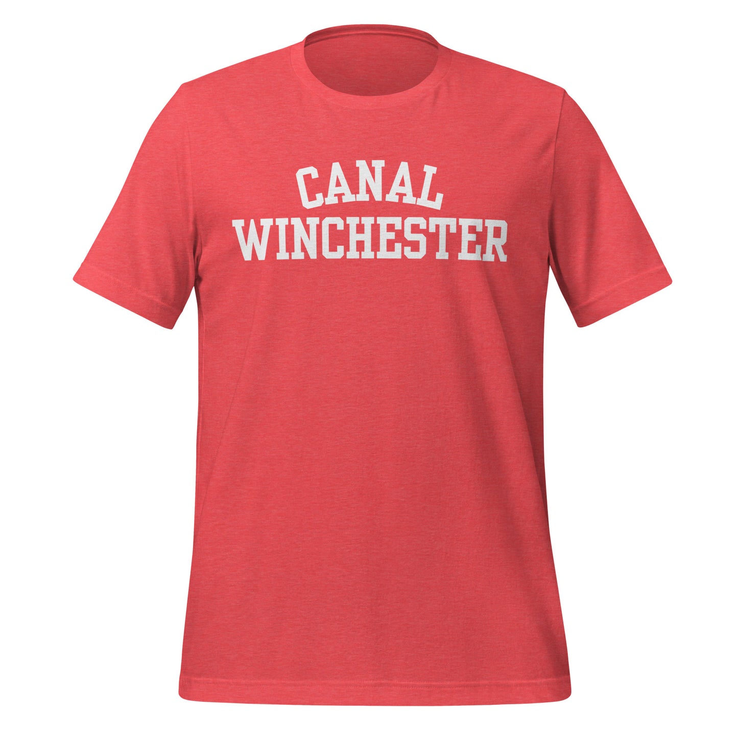 Canal Winchester Ohio Block Solo Unisex t-shirt